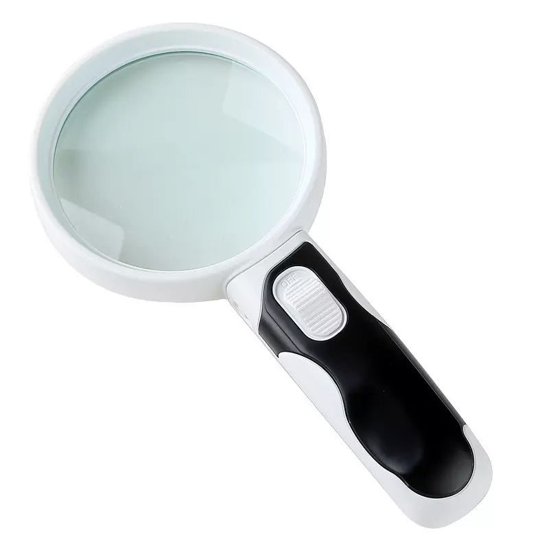 20x lupa s LED osvětlením pro čtení malého písma
