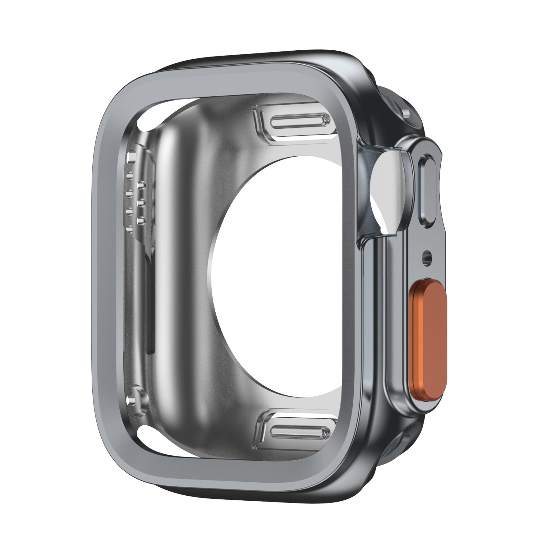 AeroGuard TPU Elektroplettert Alt-i-ett Deksel for Apple Watch