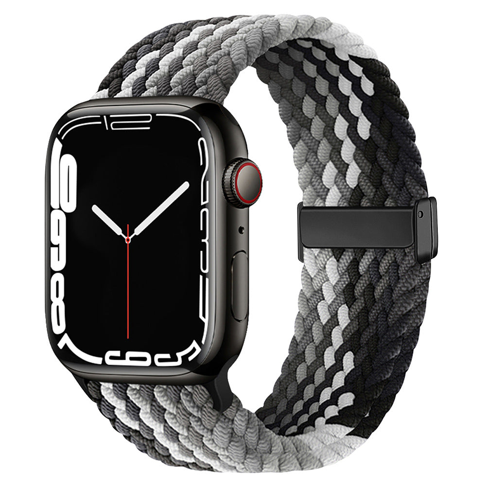 Magnetic Clasp Nylon Loop For Easy On Off And Adjustable Fit