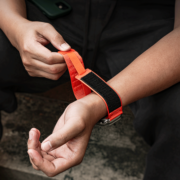 Sturdy Outdoor Nylon Strap For Apple Watch Ultra And Series 11, 10, 9, 8, SE