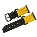 Bracelet tissé en nylon TrailGuard Outdoor Deluxe pour Apple Watch