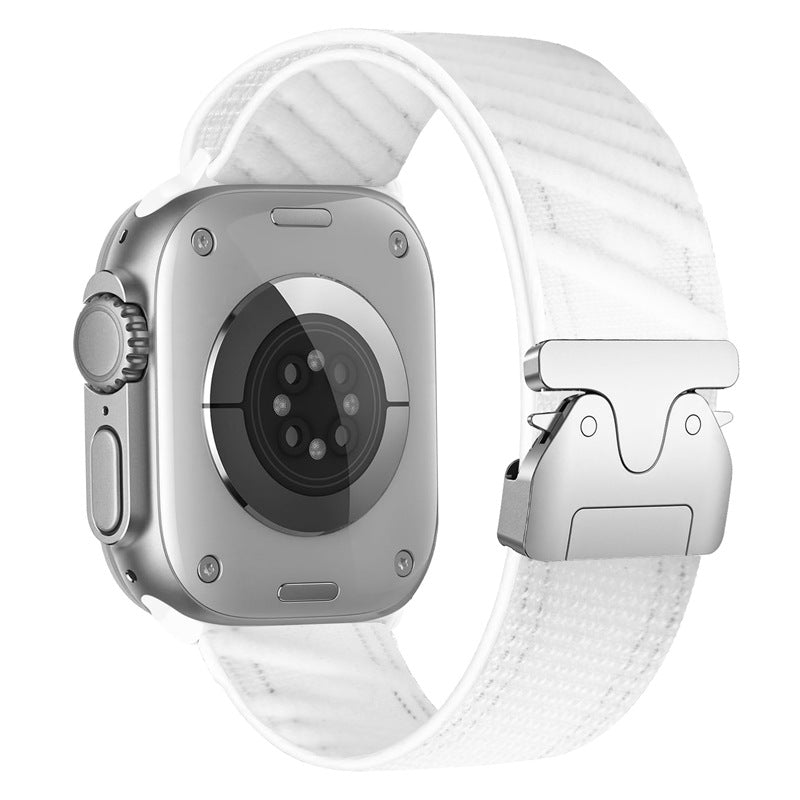 SkyWeave keper nylon parachutebandje voor Apple Watch