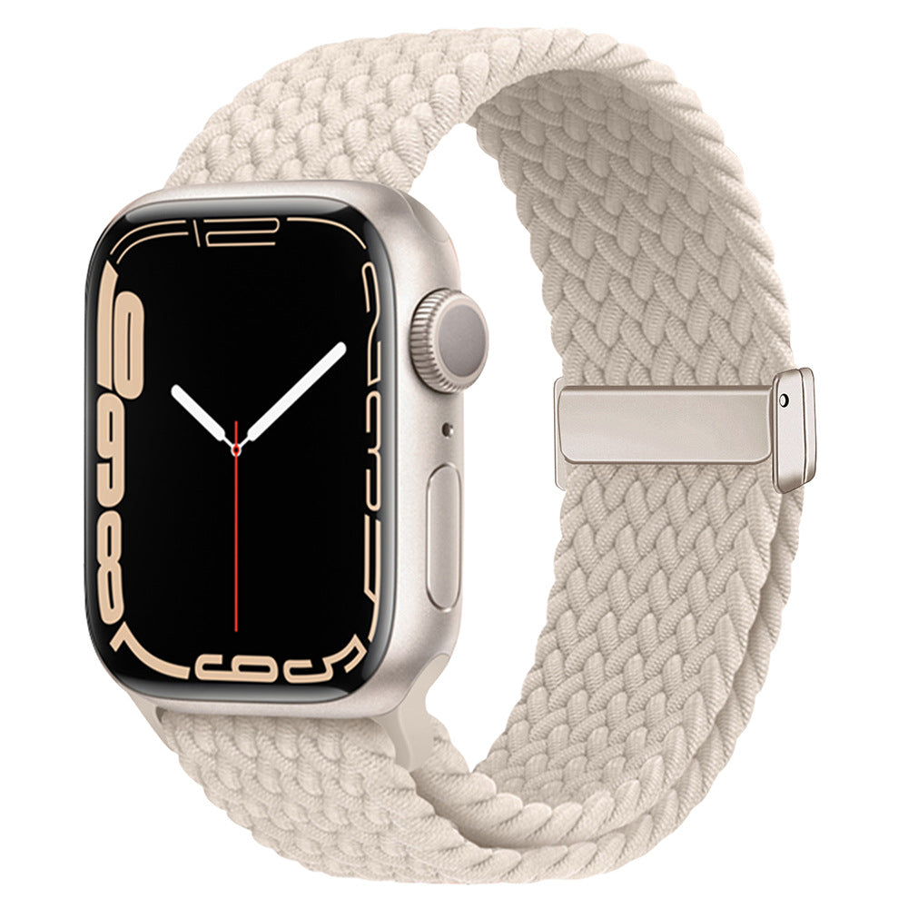 Magnetic Clasp Nylon Loop For Easy On Off And Adjustable Fit
