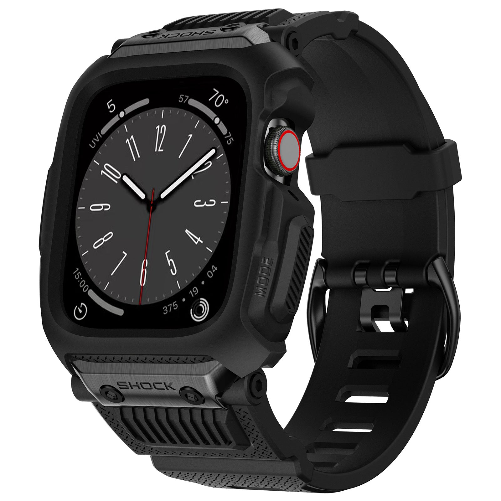 ערכת מגן ApexGuard ל-Apple Watch מפני זעזועים מחומר TPU