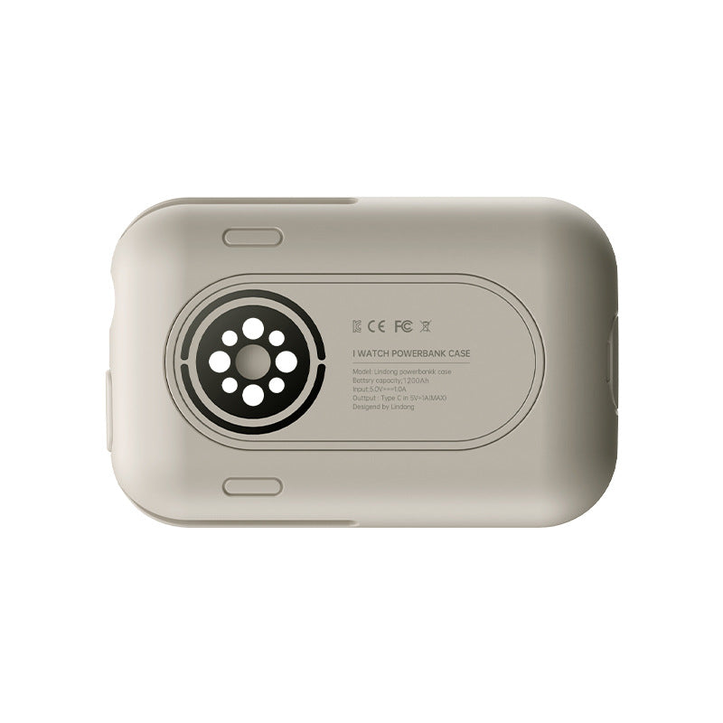 PulseCharge Montre Batterie Externe Sans Fil 1200mAh pour Voyage