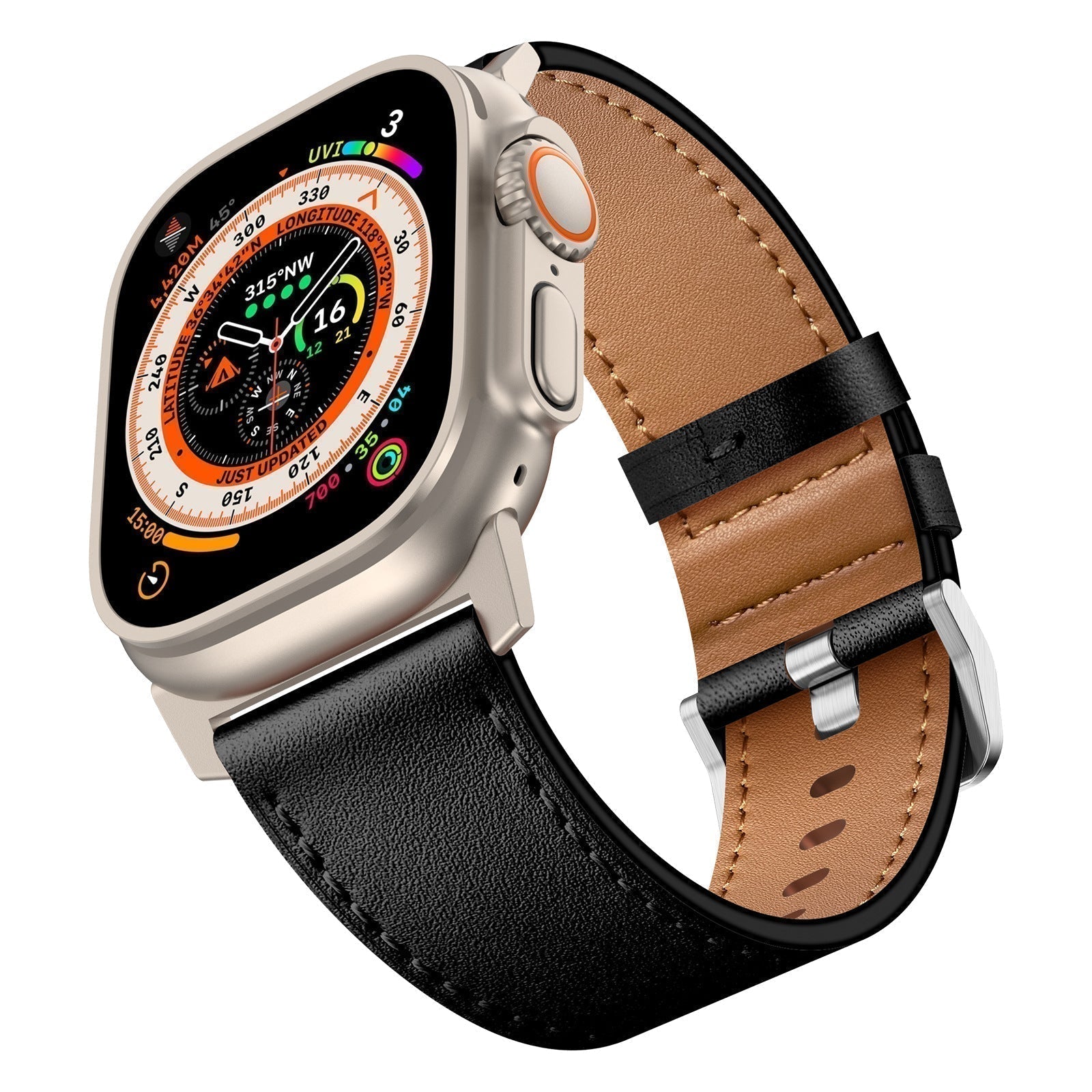 Summit Ridge Crazy Horse kožený řemínek pro Apple Watch, odolný