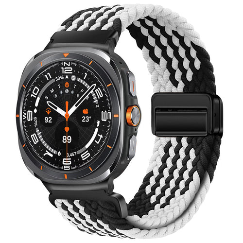 حزام إبزيم مغناطيسي نايلون AeroLace لساعه Galaxy Watch Ultra