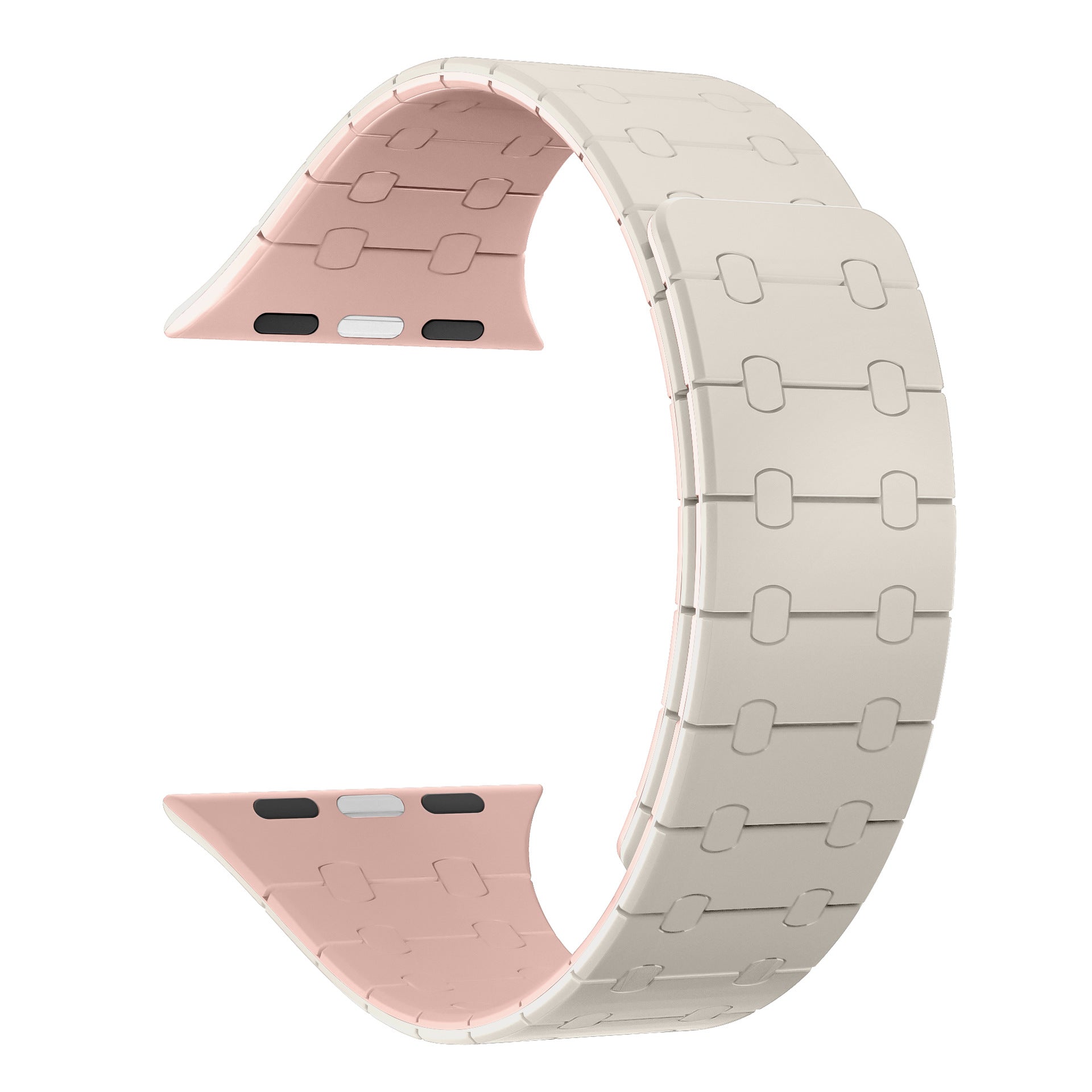 Wodoodporna magnetyczna opaska silikonowa AquaFlex do Apple Watch