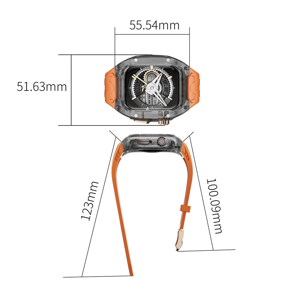 IceNova Pouzdro na Apple Watch Série Polykarbonát Silikon