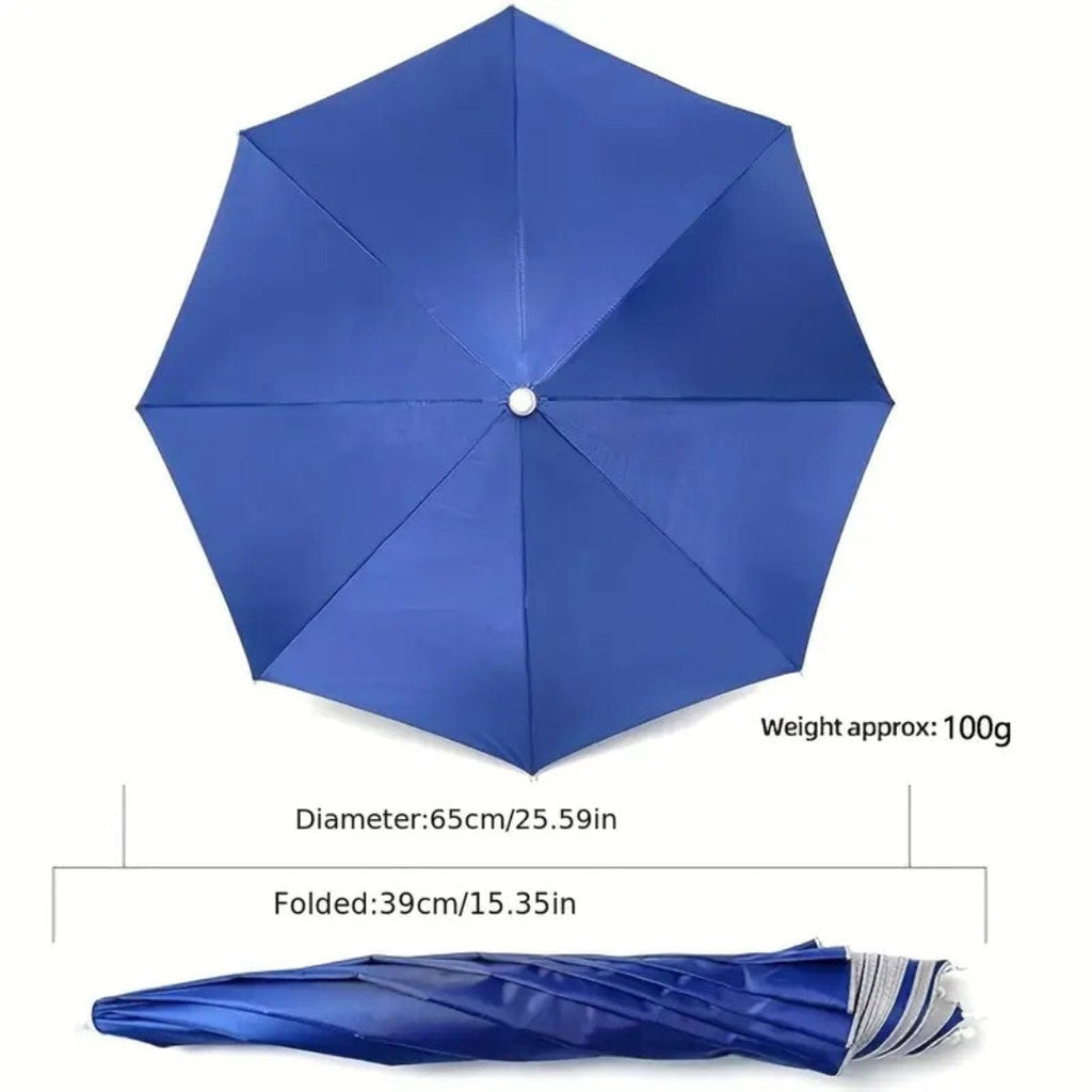 ShadeMate Umbrella Hat With UV Protection For Sun And Rain Everyday Use