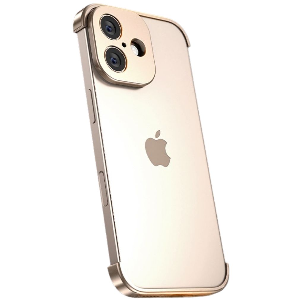 EdgePatrol Air Case For iPhone, Sleek Metal Frame With Reinforced Corners And MagSafe