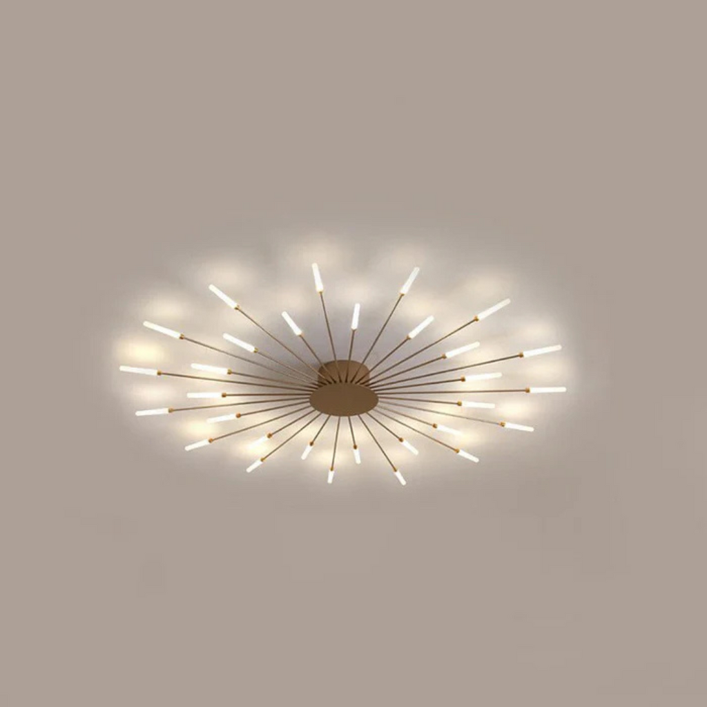 AstraGlow Luxe spiraalinen LED-kattovalaisin olohuoneeseen