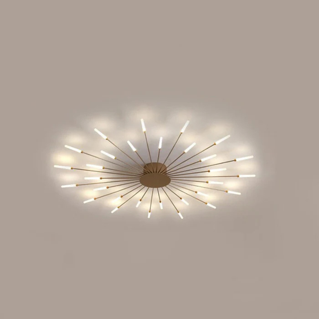 AstraGlow Luxe spiraalinen LED-kattovalaisin olohuoneeseen