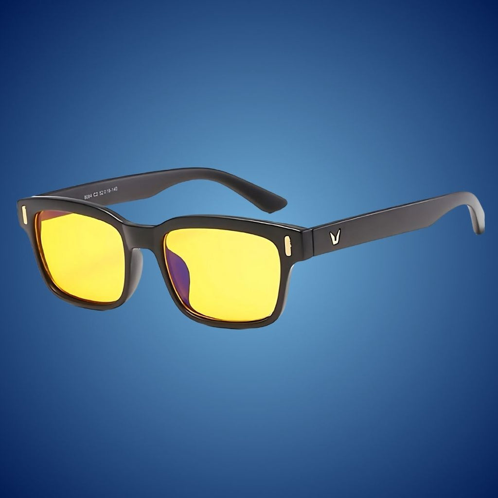 Occhiali EyeShield Pro per luce blu con protezione UV per migliorare la qualità del sonno e alleviare l'affaticamento degli occhi