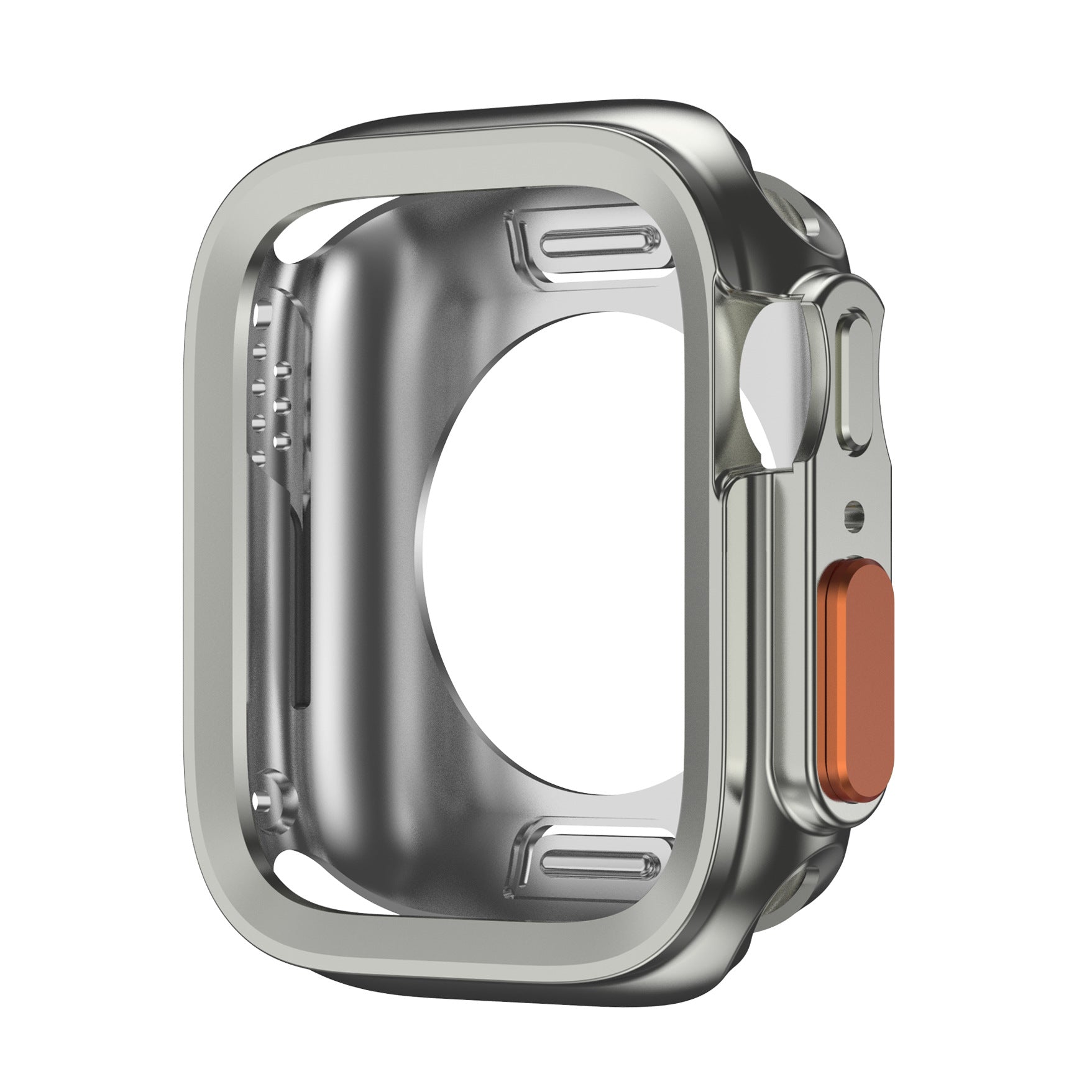 AeroGuard TPU Elektroplettert Alt-i-ett Deksel for Apple Watch