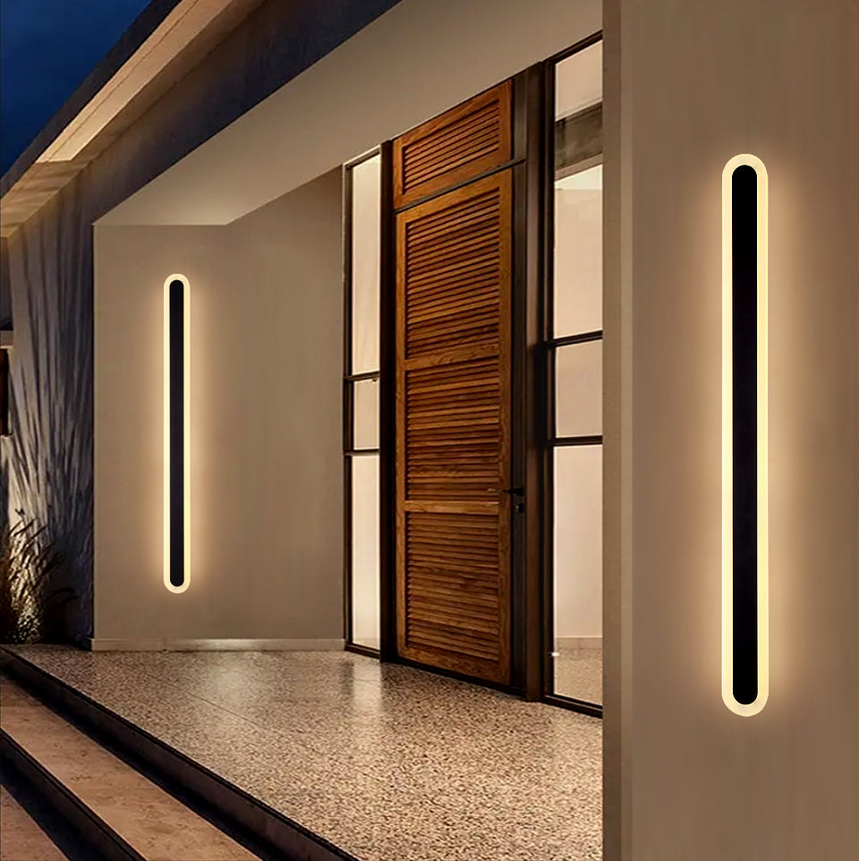 SolaraGuard Luz LED de Pared para Exterior con Sensor de Movimiento IP65 Impermeable
