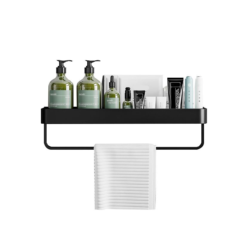 Kit de herrajes moderno para organizador de baño de aluminio para baños domésticos