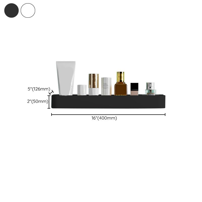 Kit de herrajes moderno para organizador de baño de aluminio para baños domésticos