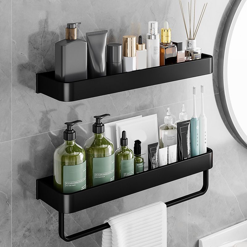 Kit de herrajes moderno para organizador de baño de aluminio para baños domésticos