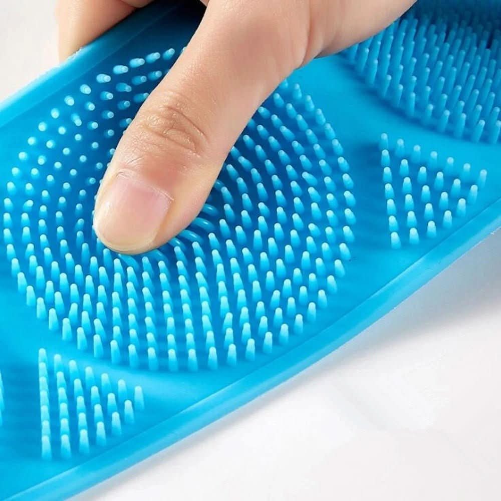 Spazzola Esfoliante per il Corpo in Silicone AuraFlex per una Pelle Radiosa Tutti i Tipi di Pelle