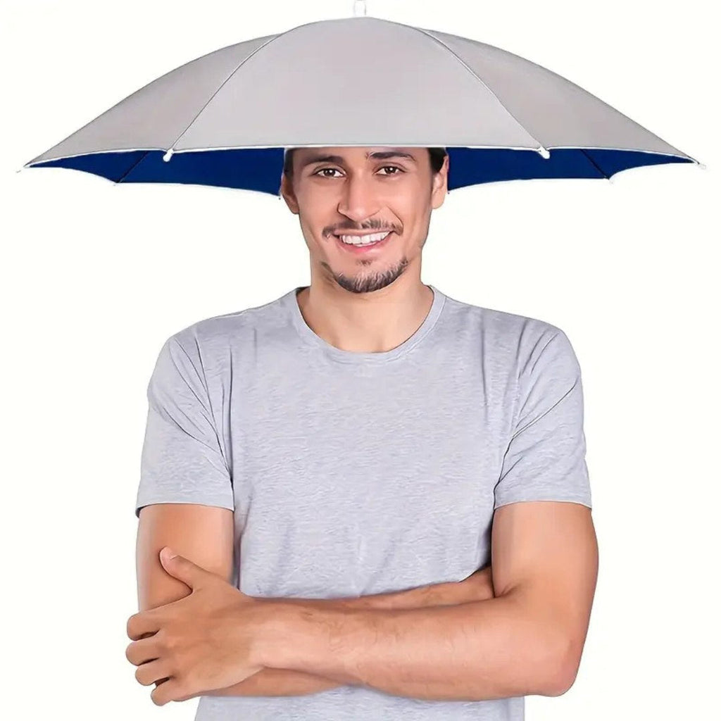 ShadeMate Umbrella Hat With UV Protection For Sun And Rain Everyday Use