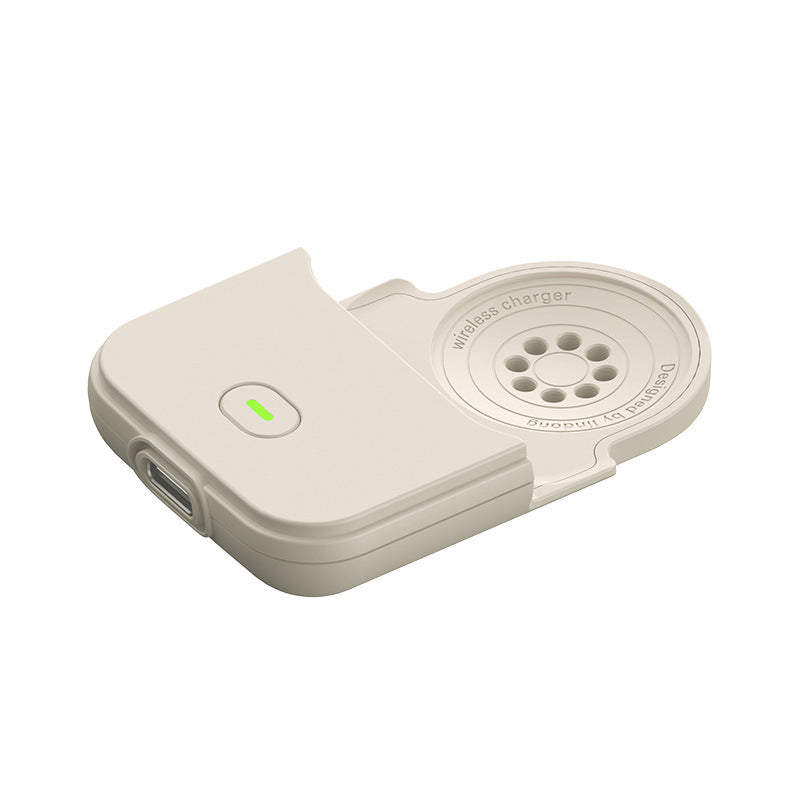 PulseCharge Montre Batterie Externe Sans Fil 1200mAh pour Voyage