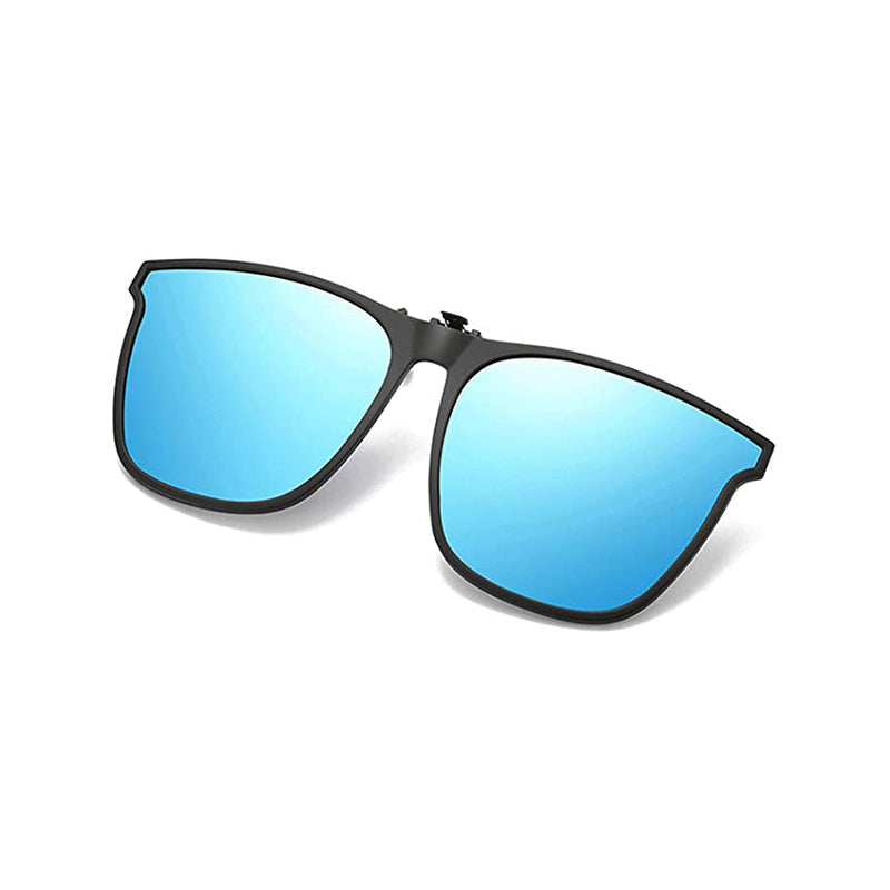New polarized clip-on folding sunglasses