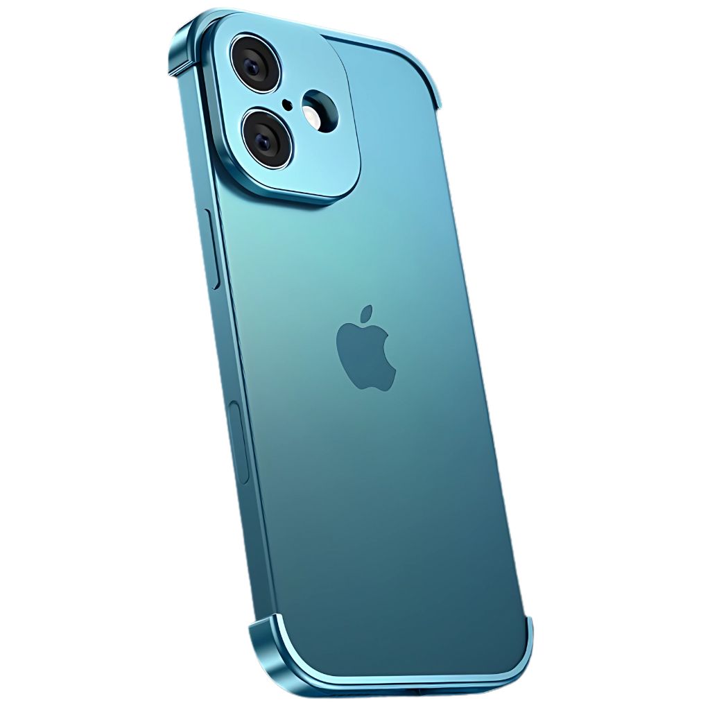 EdgePatrol Air Case For iPhone, Sleek Metal Frame With Reinforced Corners And MagSafe