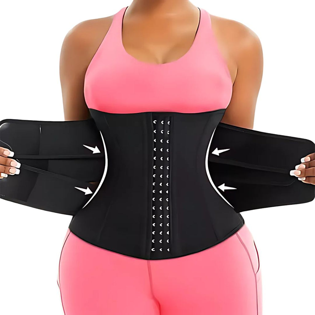 ThermoCore | Waist Trainer Belt – Triple Compression – Breathable Neoprene Fit – Post‑Workout & Postpartum Use