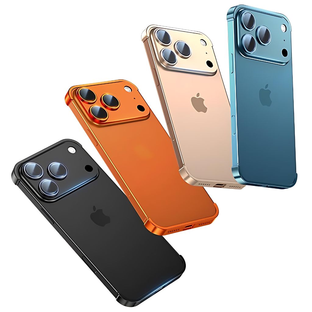 EdgePatrol Air Case For iPhone, Sleek Metal Frame With Reinforced Corners And MagSafe