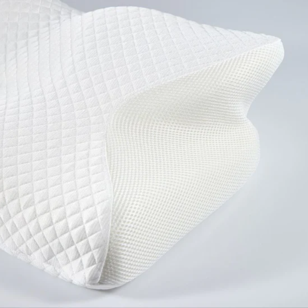 Ergonomic Memory Foam Pillow For Snore Relief And Easier Breathing