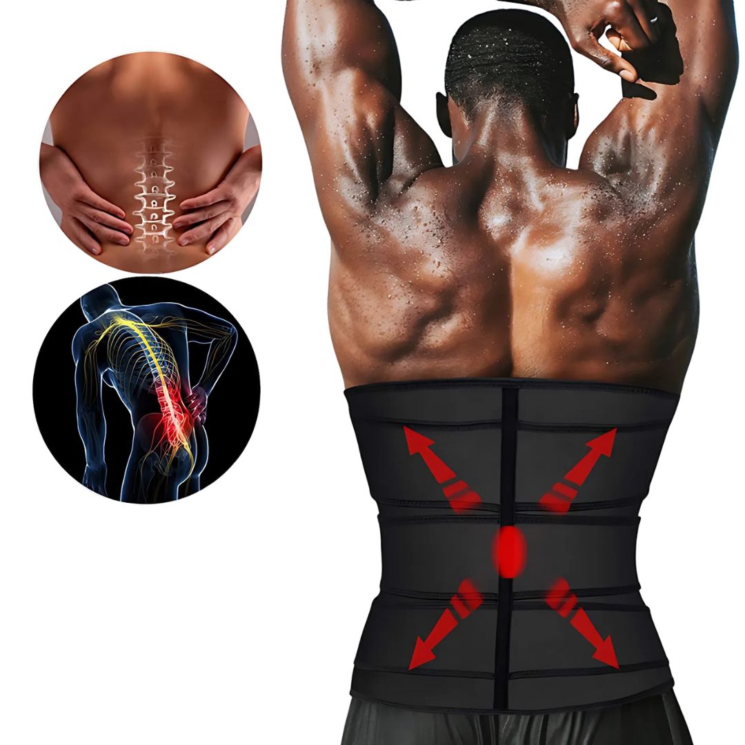 ThermoCore | Waist Trainer Belt – Triple Compression – Breathable Neoprene Fit – Post‑Workout & Postpartum Use