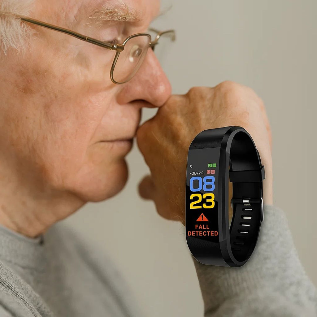 GuardianTime | Smartwatch for Seniors – Health Monitoring – GPS Tracker – Elderly Safety