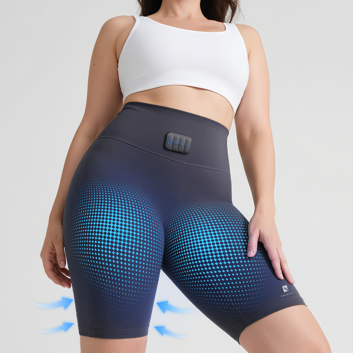 Mindennapi leggings EMS-sel a jobb alsótest formálásáért és állítható intenzitással