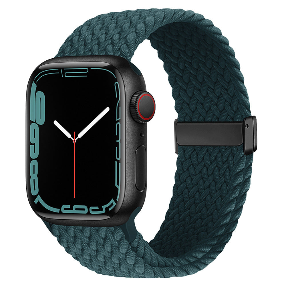 Magnetic Clasp Nylon Loop For Easy On Off And Adjustable Fit