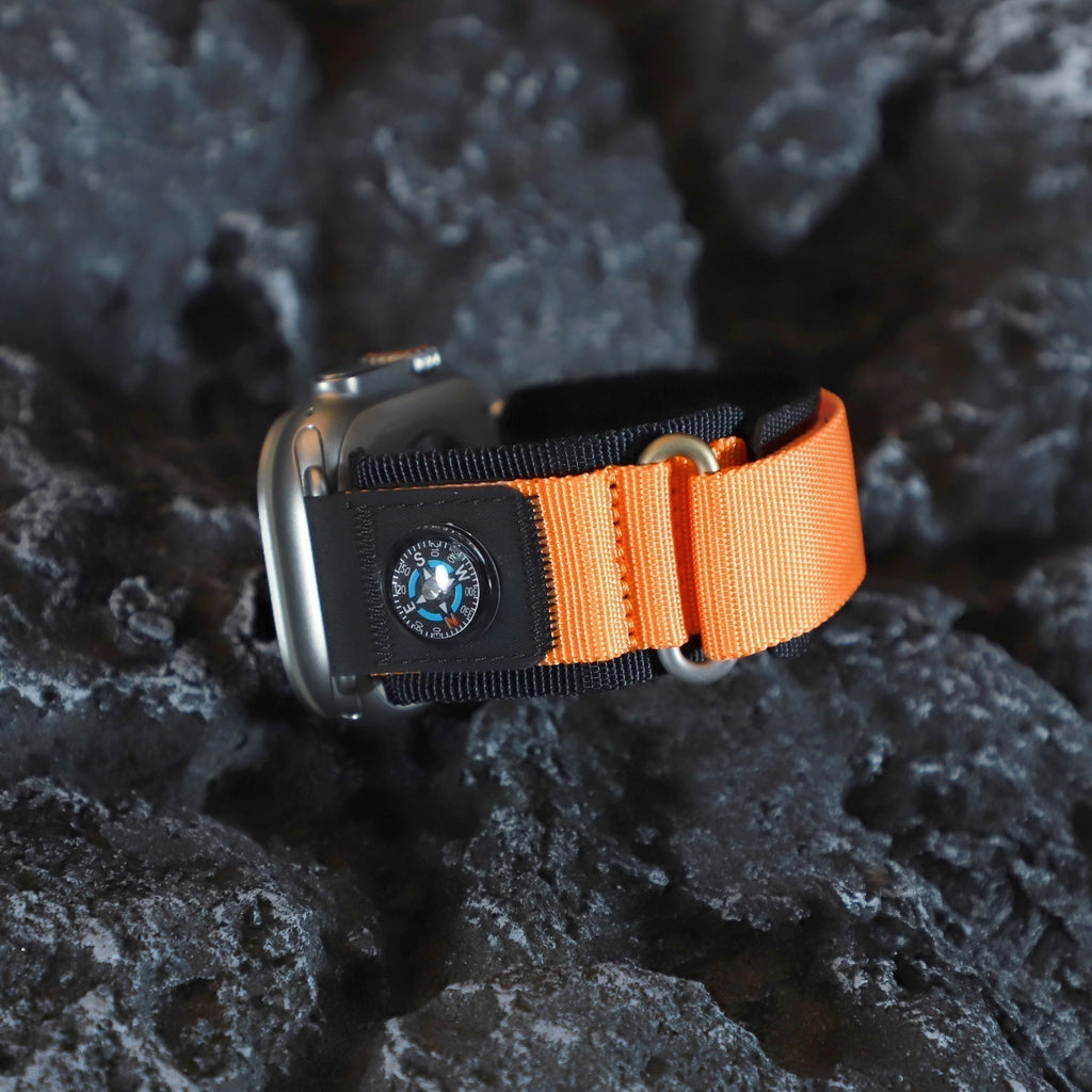 Cinturino TerraWeave Compass in Nylon con Anello per Apple Watch