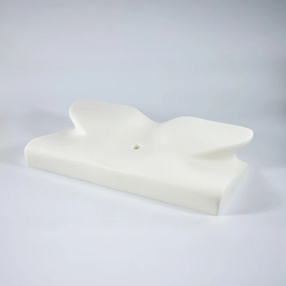 Ergonomic Memory Foam Pillow For Snore Relief And Easier Breathing