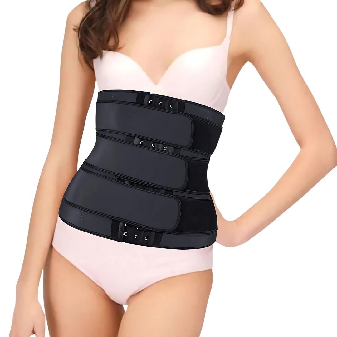 ThermoCore | Waist Trainer Belt – Triple Compression – Breathable Neoprene Fit – Post‑Workout & Postpartum Use