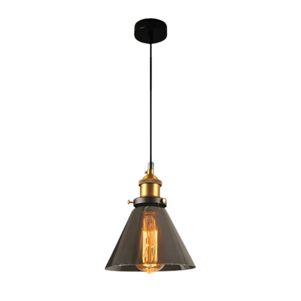 Aurora Vintage Glass Pendant Light for Dining Rooms and Living Spaces