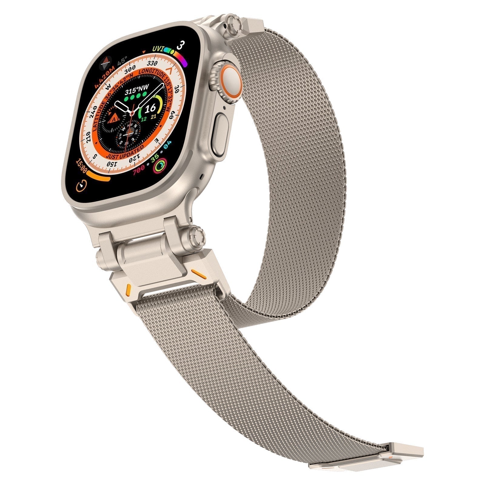 NovaClasp Magnetic Clasp Milanese Loop Strap Elite Series | Apple Watch