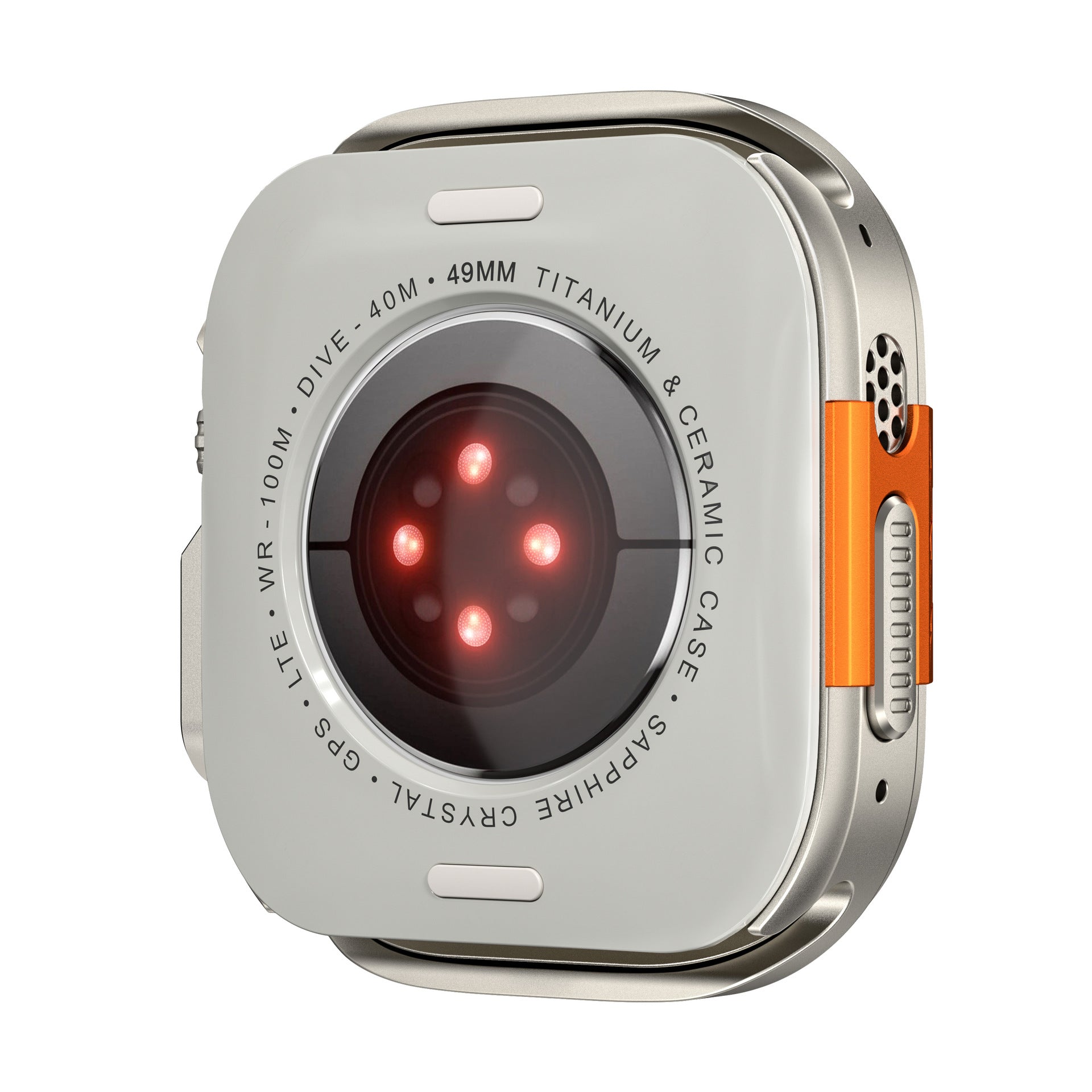 Custodia in metallo robusta Alpine per la protezione dell'Apple Watch
