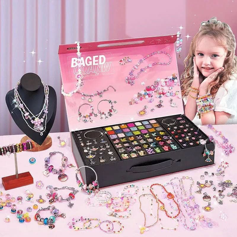 Kit Criativo NovaLoom para Pulseiras com Encantos Brilhantes para Raparigas