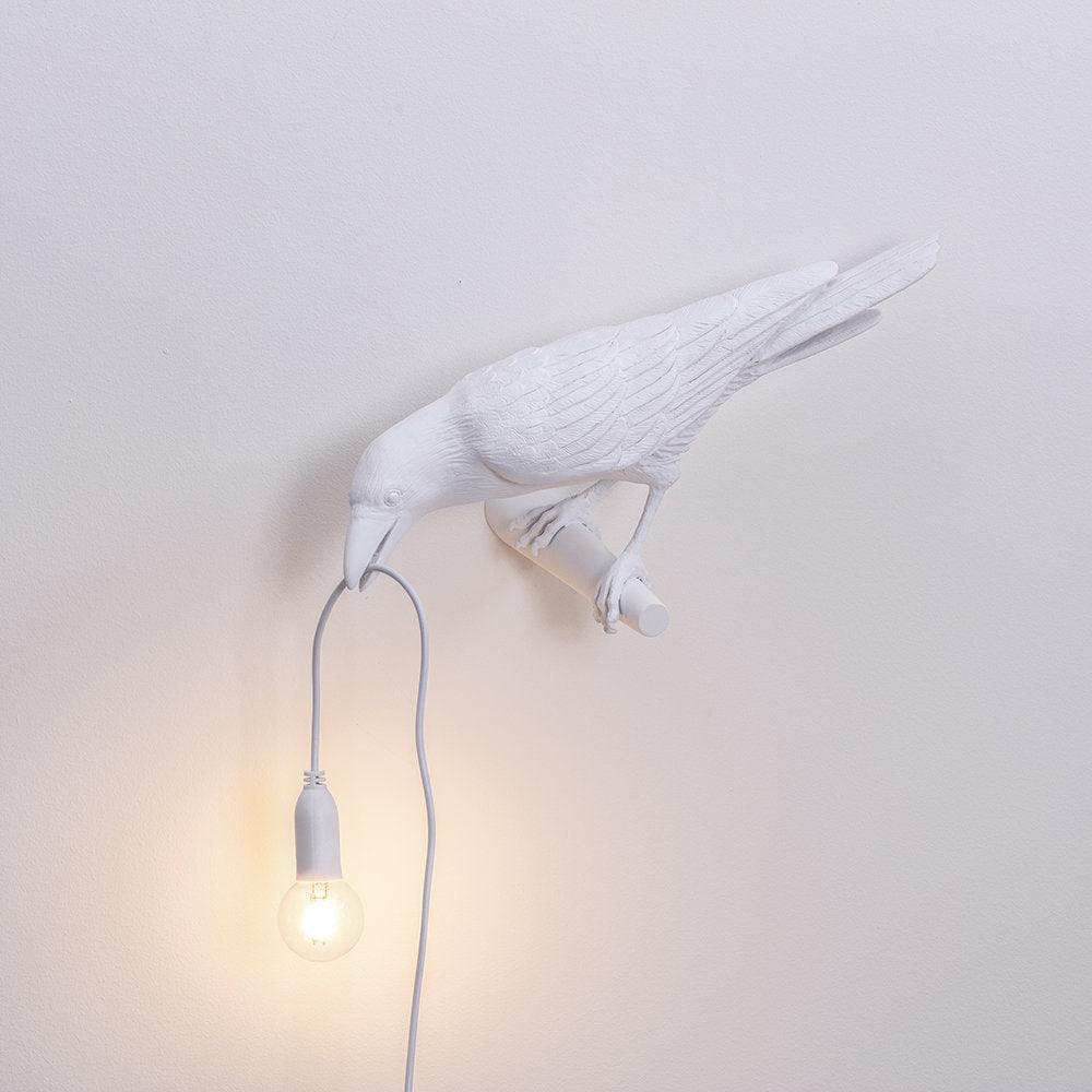 Vogelwandlamp voor woondecoratie met zacht sfeervol accentlicht