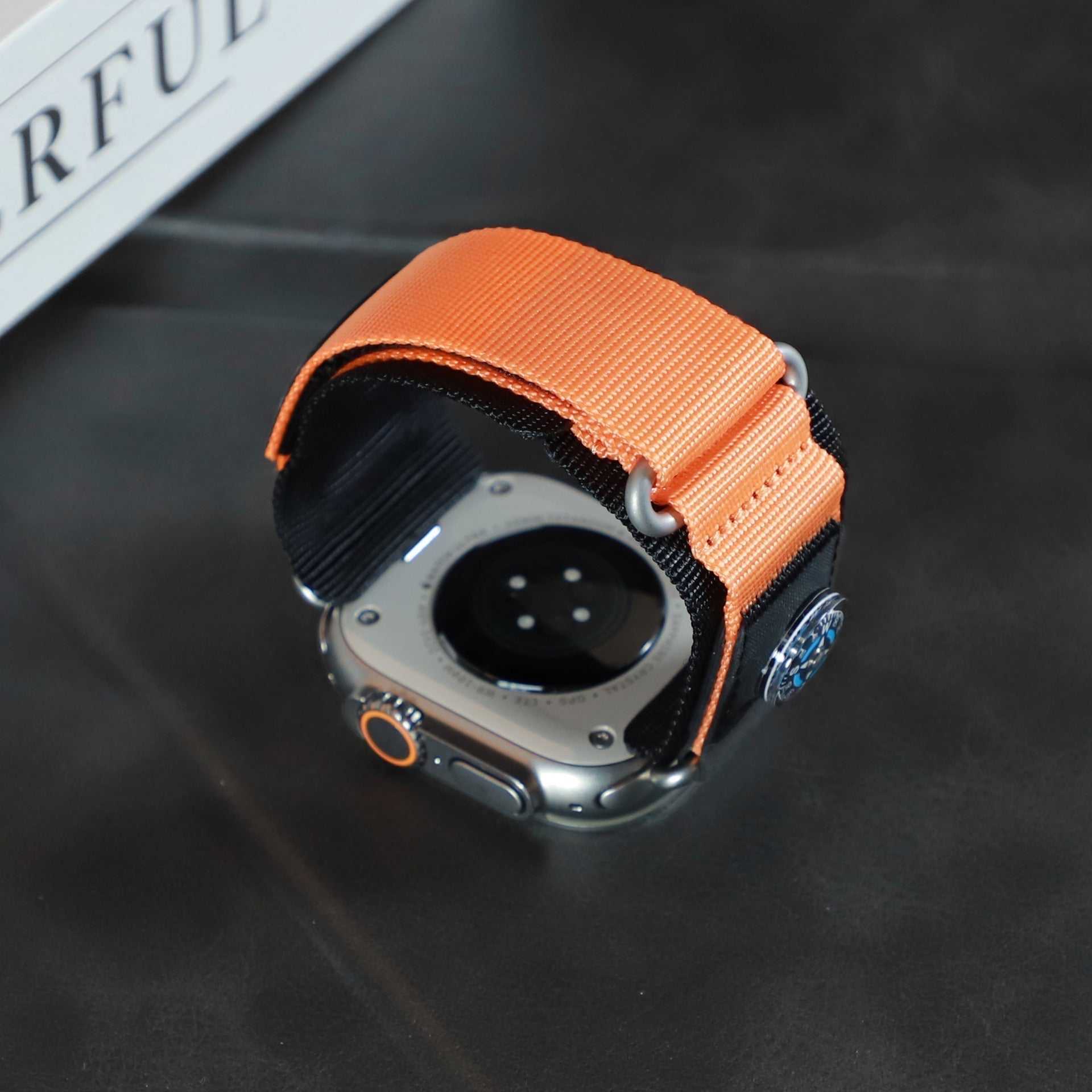 Cinturino TerraWeave Compass in Nylon con Anello per Apple Watch