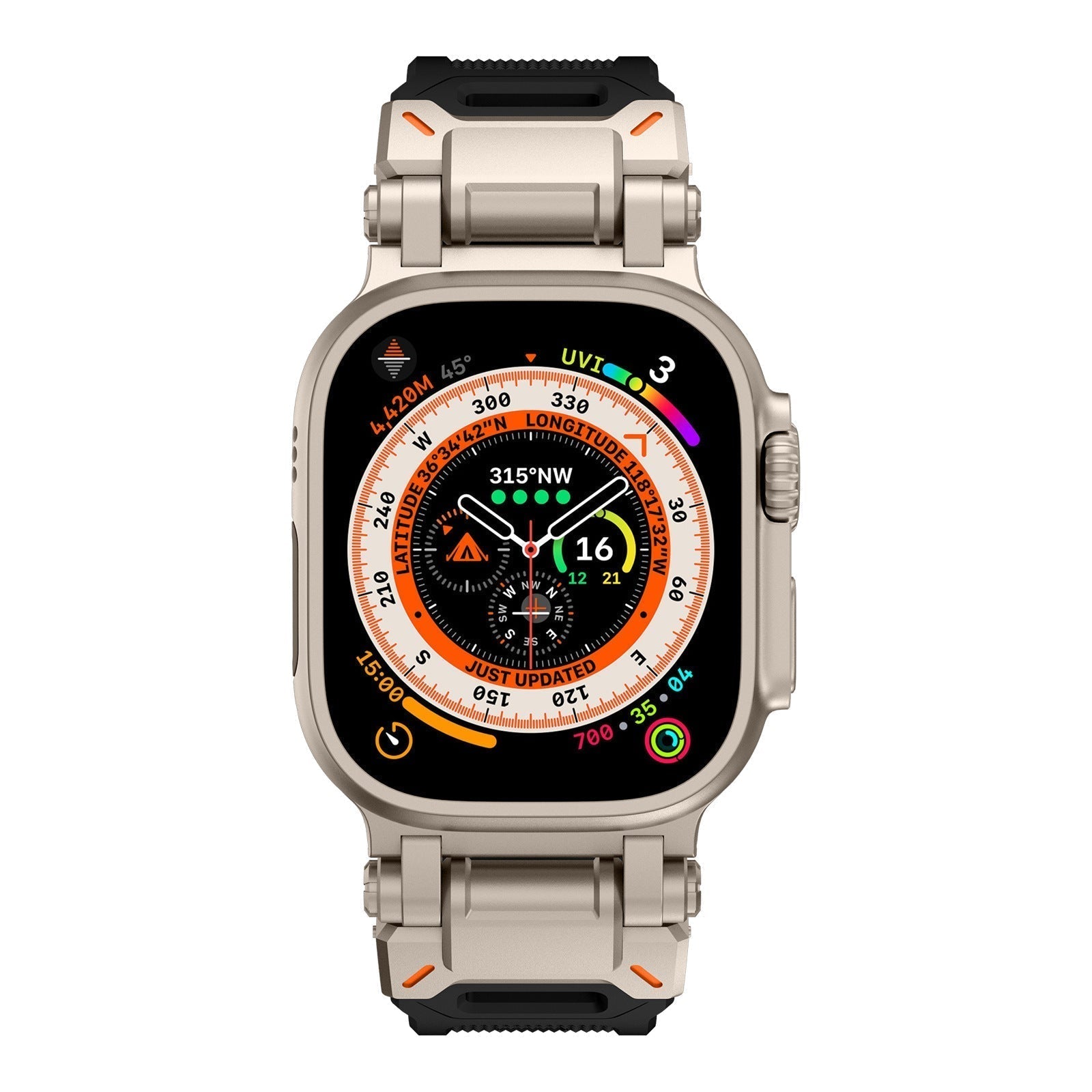Náhradní silikonový řemínek pro Apple Watch Series pro pohodlné každodenní nošení