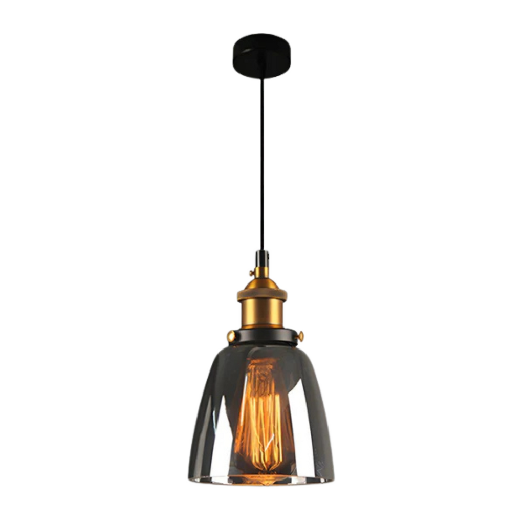 Aurora Vintage Glass Pendant Light for Dining Rooms and Living Spaces