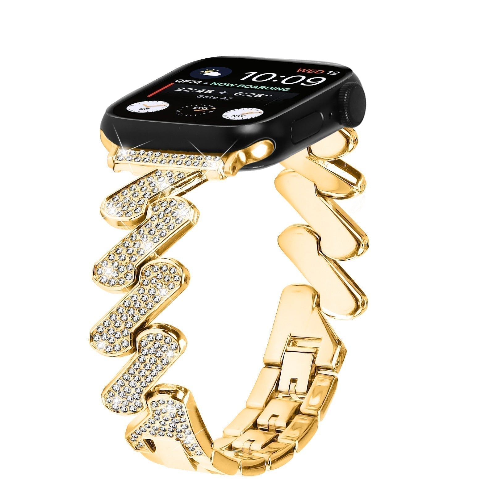LyraLink Paslanmaz Çelik Apple Watch Bileklik Premium