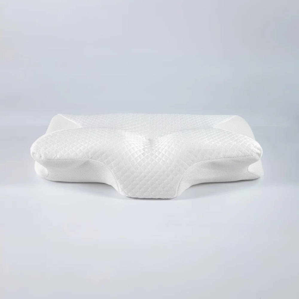 Ergonomic Memory Foam Pillow For Snore Relief And Easier Breathing