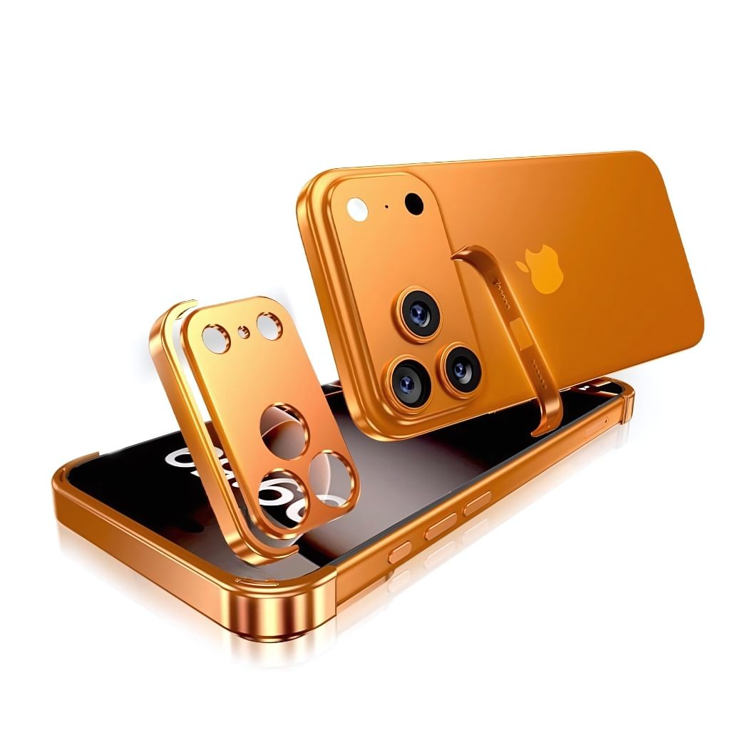 EdgePatrol Air Case For iPhone, Sleek Metal Frame With Reinforced Corners And MagSafe