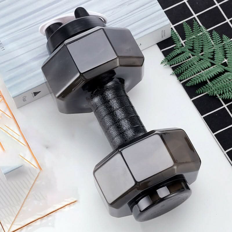 FlexDumbbell Wasserflasche 550ml Zwei-in-Eins Fitnessbegleiter für Fitnessstudio-Besucher